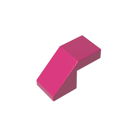 Gobricks,Slope 45° 2 x 1 with 2/3 Inverted Cutout and no stud,28192,39729,78566