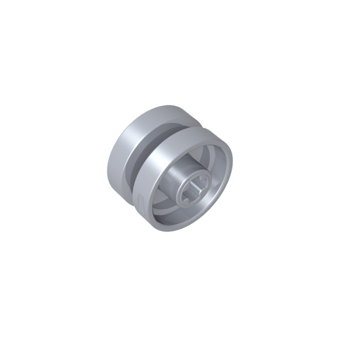Gobricks,Wheel 18 x 12 with Axle Hole and Stud,18976,65192