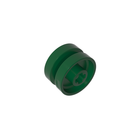 Gobricks,Wheel 18 x 12 with Axle Hole and Stud,18976,65192