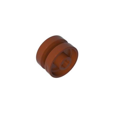 Gobricks,Wheel 18 x 12 with Axle Hole and Stud,18976,65192