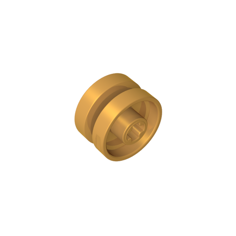 Gobricks,Wheel 18 x 12 with Axle Hole and Stud,18976,65192