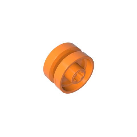 Gobricks,Wheel 18 x 12 with Axle Hole and Stud,18976,65192