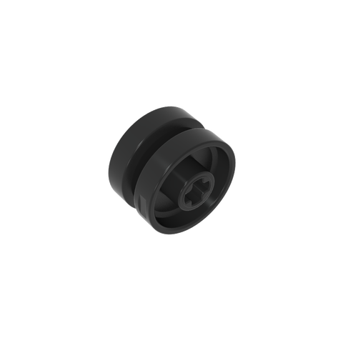 Gobricks,Wheel 18 x 12 with Axle Hole and Stud,18976,65192