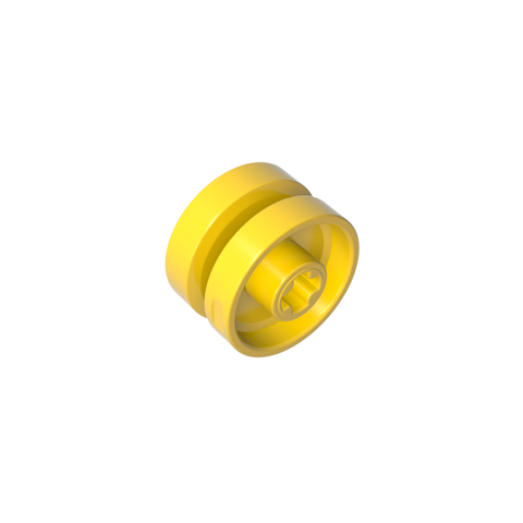 Gobricks,Wheel 18 x 12 with Axle Hole and Stud,18976,65192