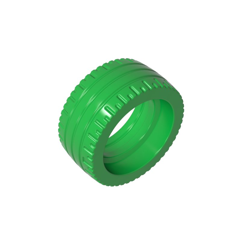 Gobricks,Tyre 24 x 12 Low Profile,18977