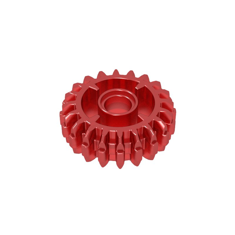 Gobricks,Technic Gear 20 Tooth Double Bevel with Clutch on Both Sides,35185