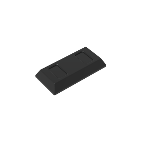 Gobricks,Tile Special 1 x 2 with Sloped Walls AKA Money/ Gold Bar [Ingot],96910,99563,13954,95349,95349a