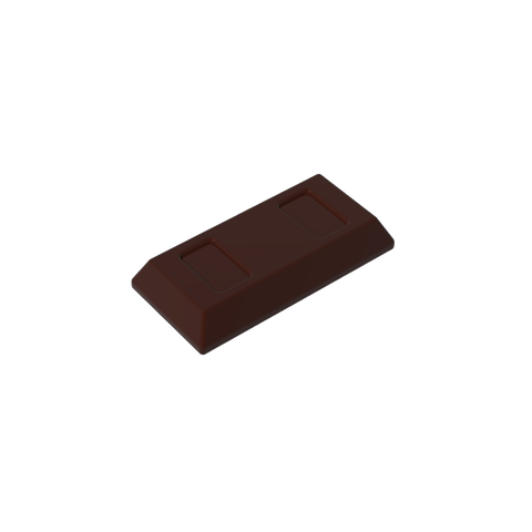 Gobricks,Tile Special 1 x 2 with Sloped Walls AKA Money/ Gold Bar [Ingot],96910,99563,13954,95349,95349a
