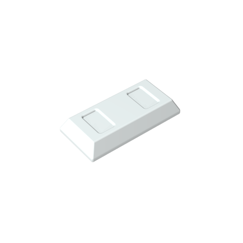 Gobricks,Tile Special 1 x 2 with Sloped Walls AKA Money/ Gold Bar [Ingot],96910,99563,13954,95349,95349a