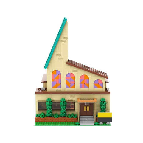 (Gobricks version) 1891PCS MOC-148028 Modular Springfield Church