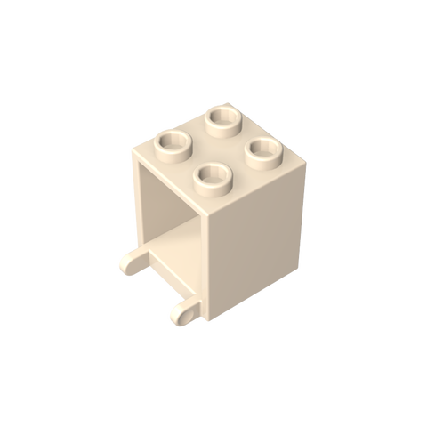 Gobricks,Box 2 x 2 x 2 [Hollow Studs],4345b,4345,4345a,30060