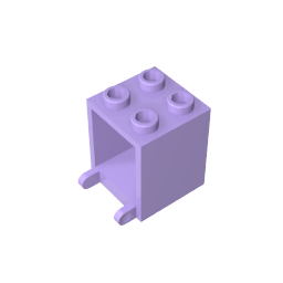 Box 2 x 2 x 2 [Hollow Studs],4345