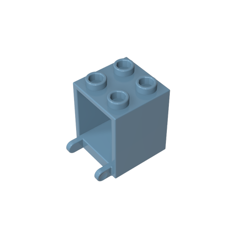 Gobricks,Box 2 x 2 x 2 [Hollow Studs],4345b,4345,4345a,30060
