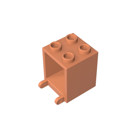 Gobricks,Box 2 x 2 x 2 [Hollow Studs],4345b,4345,4345a,30060