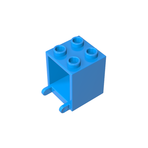 Gobricks,Box 2 x 2 x 2 [Hollow Studs],4345b,4345,4345a,30060