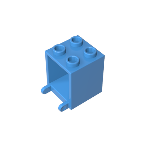 Gobricks,Box 2 x 2 x 2 [Hollow Studs],4345b,4345,4345a,30060