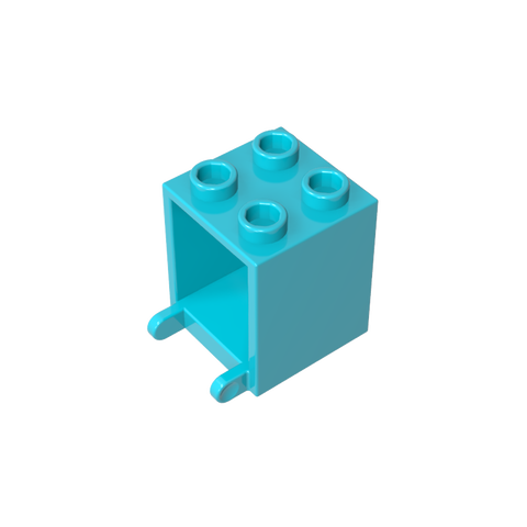 Gobricks,Box 2 x 2 x 2 [Hollow Studs],4345b,4345,4345a,30060