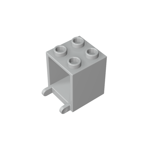 Gobricks,Box 2 x 2 x 2 [Hollow Studs],4345b,4345,4345a,30060