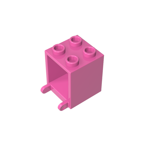 Gobricks,Box 2 x 2 x 2 [Hollow Studs],4345b,4345,4345a,30060