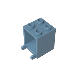 Box 2 x 2 x 2 [Hollow Studs],4345