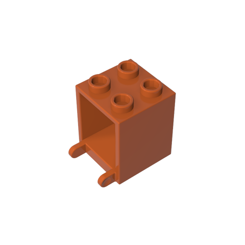 Gobricks,Box 2 x 2 x 2 [Hollow Studs],4345b,4345,4345a,30060