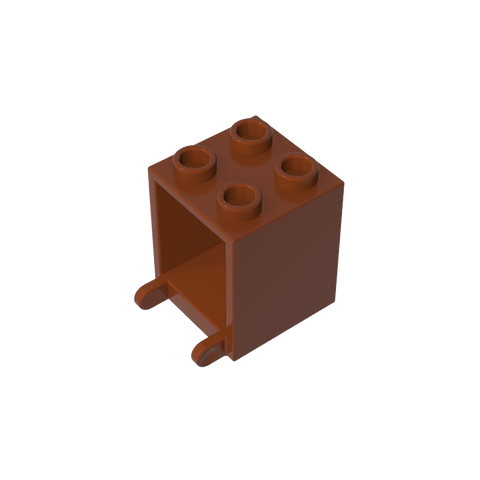 Gobricks,Box 2 x 2 x 2 [Hollow Studs],4345b,4345,4345a,30060