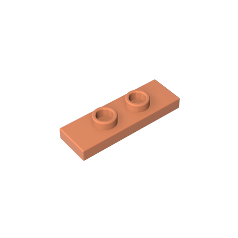 Gobricks,Plate Special 1 x 3 with 2 Studs with Groove and Inside Stud Holder (Jumper),34103