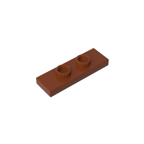 Gobricks,Plate Special 1 x 3 with 2 Studs with Groove and Inside Stud Holder (Jumper),34103