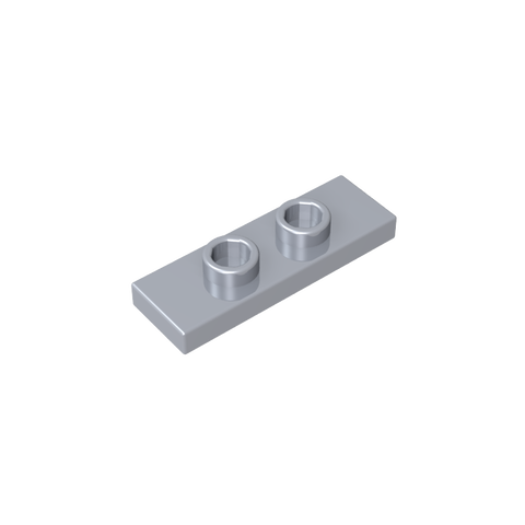 Gobricks,Plate Special 1 x 3 with 2 Studs with Groove and Inside Stud Holder (Jumper),34103