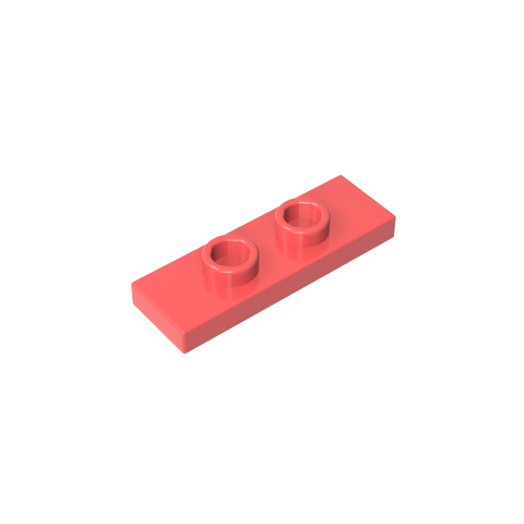 Gobricks,Plate Special 1 x 3 with 2 Studs with Groove and Inside Stud Holder (Jumper),34103