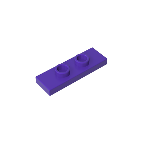 Gobricks,Plate Special 1 x 3 with 2 Studs with Groove and Inside Stud Holder (Jumper),34103