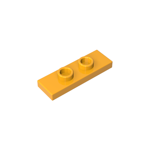 Gobricks,Plate Special 1 x 3 with 2 Studs with Groove and Inside Stud Holder (Jumper),34103