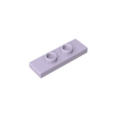 Gobricks,Plate Special 1 x 3 with 2 Studs with Groove and Inside Stud Holder (Jumper),34103