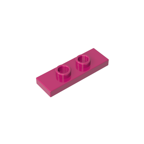 Gobricks,Plate Special 1 x 3 with 2 Studs with Groove and Inside Stud Holder (Jumper),34103