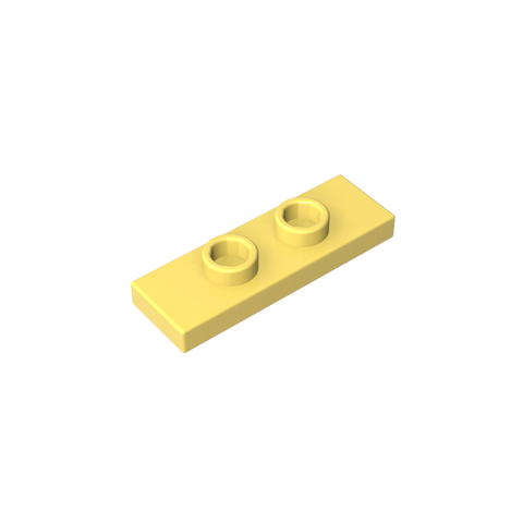 Gobricks,Plate Special 1 x 3 with 2 Studs with Groove and Inside Stud Holder (Jumper),34103