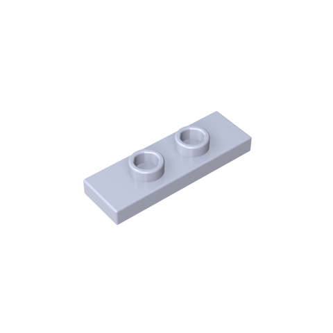 Gobricks,Plate Special 1 x 3 with 2 Studs with Groove and Inside Stud Holder (Jumper),34103