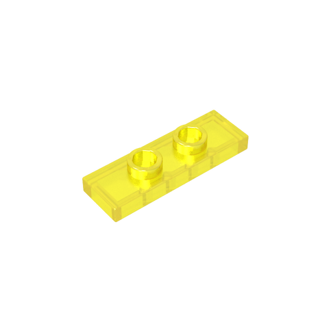 Gobricks,Plate Special 1 x 3 with 2 Studs with Groove and Inside Stud Holder (Jumper),34103