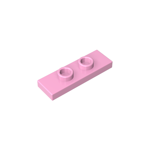 Gobricks,Plate Special 1 x 3 with 2 Studs with Groove and Inside Stud Holder (Jumper),34103