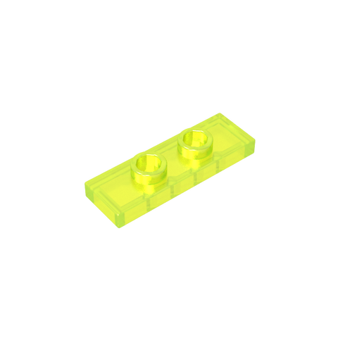 Gobricks,Plate Special 1 x 3 with 2 Studs with Groove and Inside Stud Holder (Jumper),34103