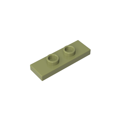 Gobricks,Plate Special 1 x 3 with 2 Studs with Groove and Inside Stud Holder (Jumper),34103