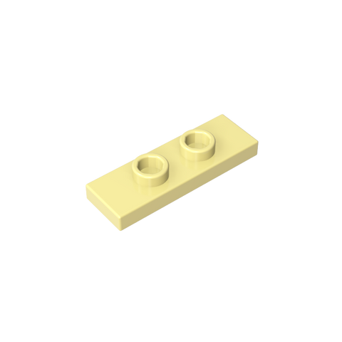 Gobricks,Plate Special 1 x 3 with 2 Studs with Groove and Inside Stud Holder (Jumper),34103