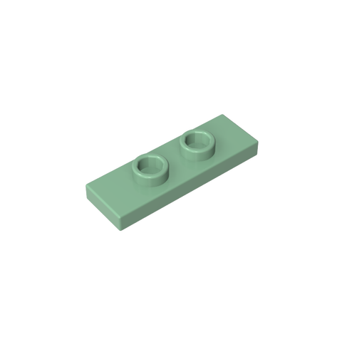 Gobricks,Plate Special 1 x 3 with 2 Studs with Groove and Inside Stud Holder (Jumper),34103