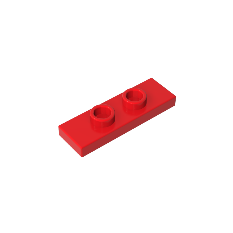 Gobricks,Plate Special 1 x 3 with 2 Studs with Groove and Inside Stud Holder (Jumper),34103