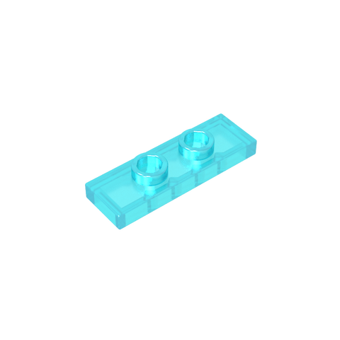 Gobricks,Plate Special 1 x 3 with 2 Studs with Groove and Inside Stud Holder (Jumper),34103