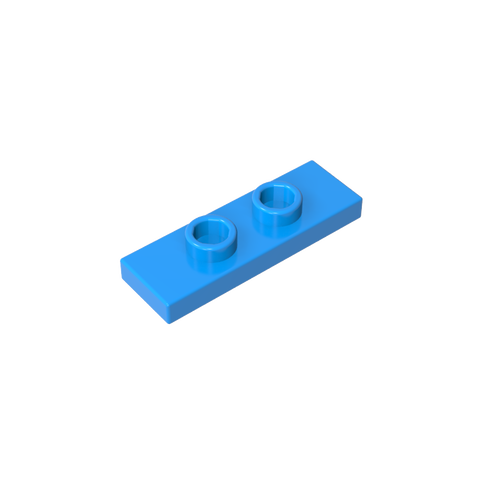 Gobricks,Plate Special 1 x 3 with 2 Studs with Groove and Inside Stud Holder (Jumper),34103