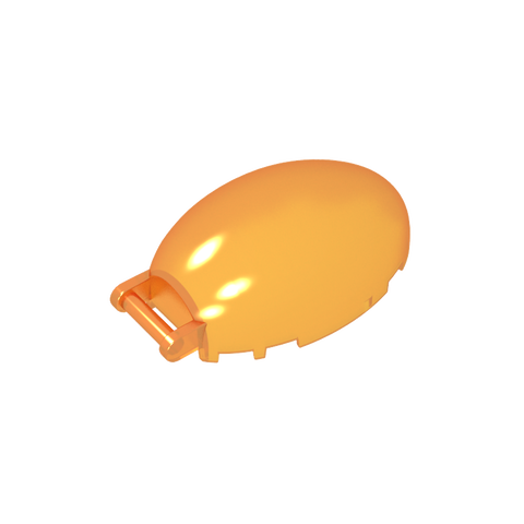 Gobricks,Windscreen 6 x 4 x 2 1/3 Bubble Canopy with Handle,87752,35345