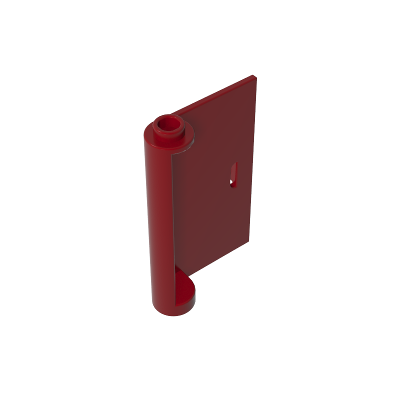 Gobricks,Door 1 x 3 x 4 Right with Thin Handle