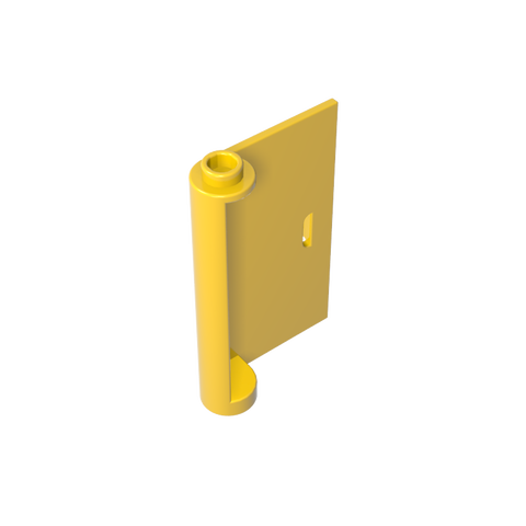 Gobricks,Door 1 x 3 x 4 Right with Thin Handle