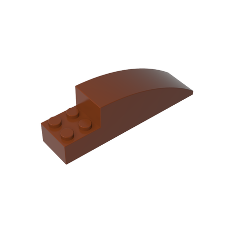 Gobricks,Brick Curved 8 x 2 x 2,41766