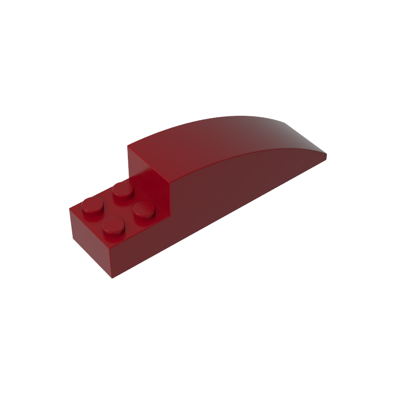 Gobricks,Brick Curved 8 x 2 x 2,41766
